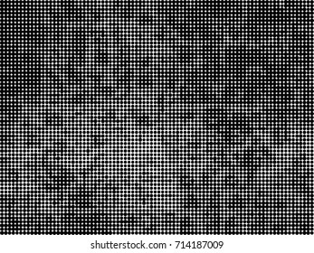 Abstract halftone background dotted. Vector monochrome texture. Black and white pattern futuristic. Texture for print and design