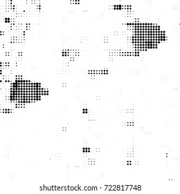 Abstract halftone background dotted. Vector monochrome texture. Black and white pattern futuristic. Texture for print and design
