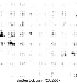 Abstract halftone background dotted. Vector monochrome texture. Black and white pattern futuristic. Texture for print and design