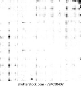 Abstract halftone background dotted. Vector monochrome texture. Black and white pattern futuristic. Texture for print and design