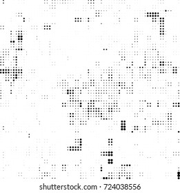 Abstract halftone background dotted. Vector monochrome texture. Black and white pattern futuristic. Texture for print and design