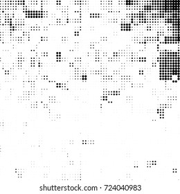Abstract halftone background dotted. Vector monochrome texture. Black and white pattern futuristic. Texture for print and design