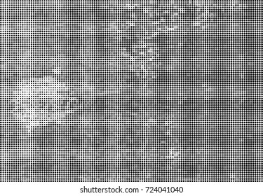 Abstract halftone background dotted. Vector monochrome texture. Black and white pattern futuristic. Texture for print and design