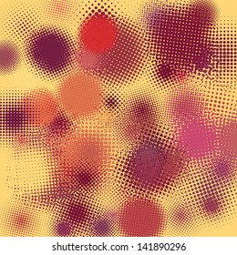 Abstract halftone background. EPS 8 vector file included