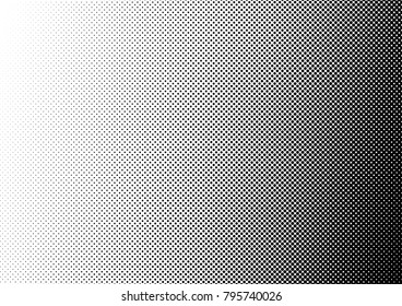 Abstract Halftone Background. Fade Dotted Overlay. Black and White Texture. Modern Pattern. Vector illustration