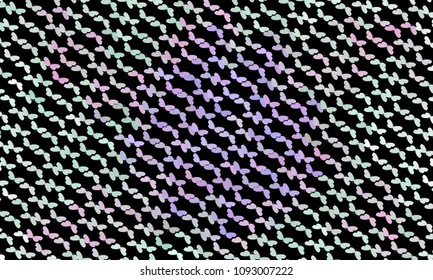 Abstract halftone background with flying butterflies. Vector clip art.