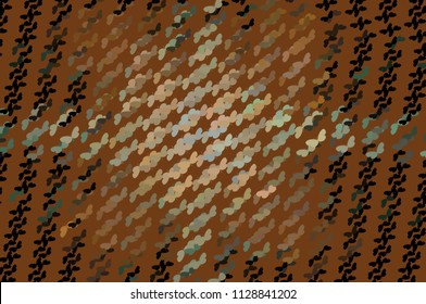 Abstract halftone background with a lot of flying butterflies. Vector clip art.