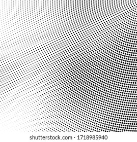 Abstract halftone background. Futuristic grunge pattern, circle of dots. Vector art texture for printing on posters, packages, wrapping paper