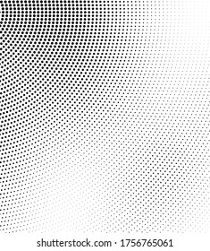 Abstract halftone background. Futuristic grunge pattern, circle of dots. Vector art texture for printing on posters, packages, wrapping paper