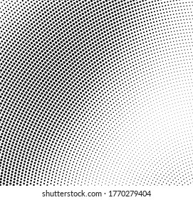 Abstract halftone background. Futuristic grunge pattern, circle of dots. Vector art texture for printing on posters, packages, wrapping paper