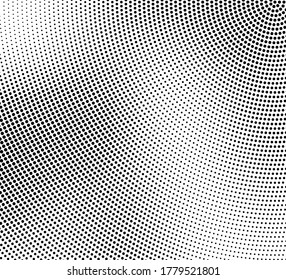 Abstract halftone background. Futuristic grunge pattern, circle of dots. Vector art texture for printing on posters, packages, wrapping paper