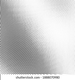 Abstract halftone background. Futuristic grunge pattern, circle of dots. Vector art texture for printing on posters, packages, wrapping paper