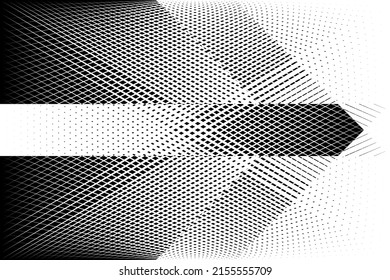 Abstract halftone background, geometric dynamic pattern, vector modern design texture.