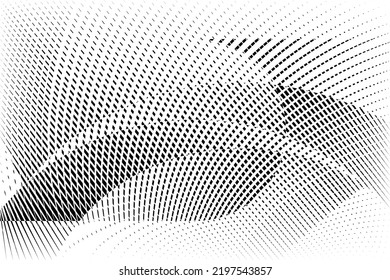 Resumen de fondo medio tono, patrón dinámico geométrico, textura vectorial.