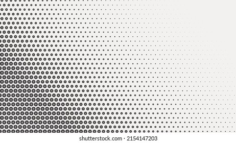 Abstract halftone background. Geometric pattern. Vector illustration.
