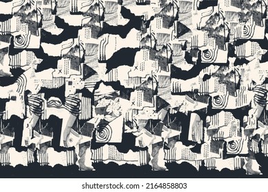 Abstract halftone background. Grunge texture. vector illustration