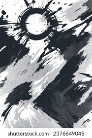 Resumen de fondo de medio tono. Grunge textura. ilustración vectorial
