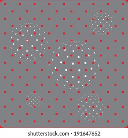 Abstract halftone background, illustration 