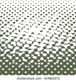 Abstract halftone. Abstract background. Illustration