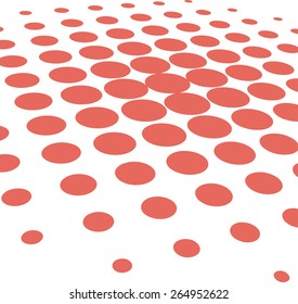 Abstract halftone. Abstract background illustration. Pink color