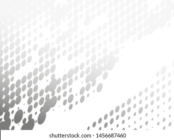 abstract halftone background. large dot geometric pattern 