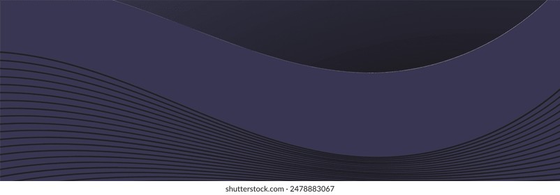 abstract halftone background made of curved lines in dark blue colors