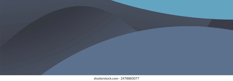 fondo de semitono abstracto hecho de líneas curvas en colores azul oscuro