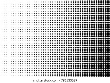 Abstract Halftone Background. Modern Vintage Pattern. Fade Overlay. Dotted Gradient Texture. Vector illustration