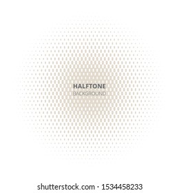 Abstract halftone background, on white backdrop