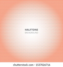 Abstract halftone background, on white  backdrop