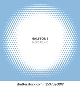 Abstract halftone background, on white  backdrop