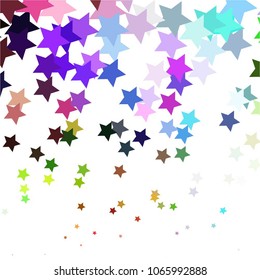 Abstract halftone background pattern. Colorful star vector line illustration
