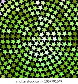 Abstract halftone background pattern. Colorful star vector line illustration
