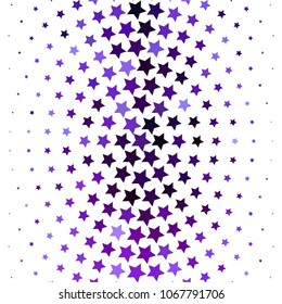 Abstract halftone background pattern. Colorful star vector line illustration
