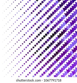 Abstract halftone background pattern. Colorful star vector line illustration
