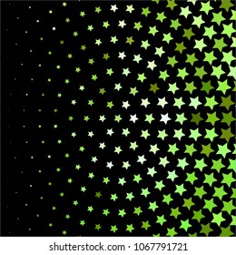 Abstract halftone background pattern. Colorful star vector line illustration
