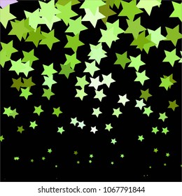 Abstract halftone background pattern. Colorful star vector line illustration
