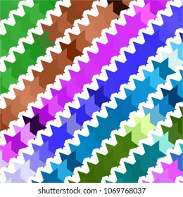 Abstract halftone background pattern. Colorful star vector line illustration
