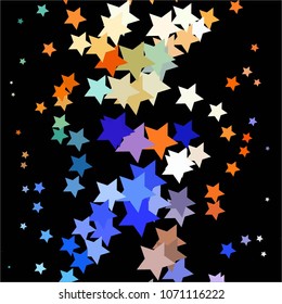 Abstract halftone background pattern. Colorful star vector line illustration
