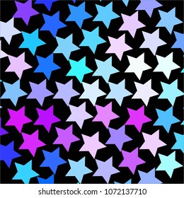 Abstract halftone background pattern. Colorful star vector line illustration
