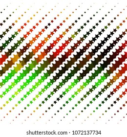 Abstract halftone background pattern. Colorful star vector line illustration
