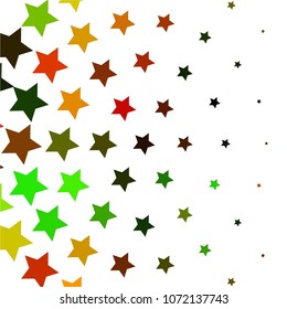 Abstract halftone background pattern. Colorful star vector line illustration
