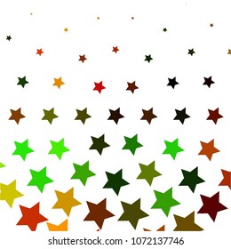 Abstract halftone background pattern. Colorful star vector line illustration

