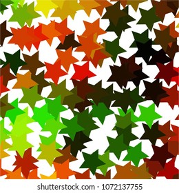 Abstract halftone background pattern. Colorful star vector line illustration
