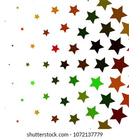 Abstract halftone background pattern. Colorful star vector line illustration
