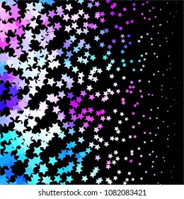 Abstract halftone background pattern. Colorful star vector line illustration
