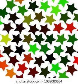Abstract halftone background pattern. Colorful star vector line illustration
