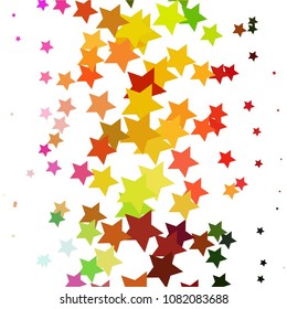 Abstract halftone background pattern. Colorful star vector line illustration
