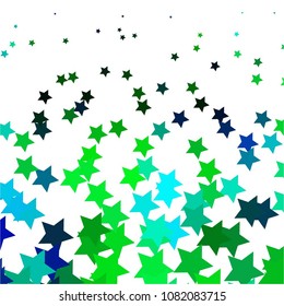 Abstract halftone background pattern. Colorful star vector line illustration
