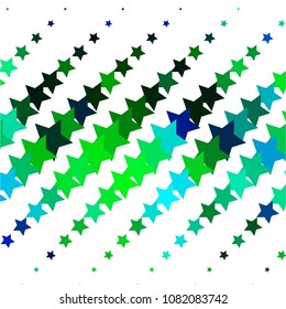 Abstract halftone background pattern. Colorful star vector line illustration
